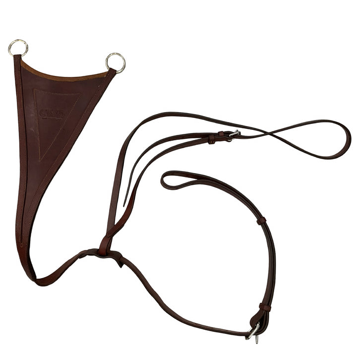 CWD Full Bib Martingale Brown Used
