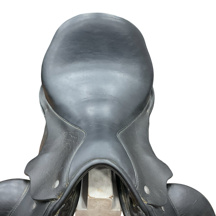 17.5" Custom Saddlery Wolfgang Solo II Narrow Used Dressage Saddle - H