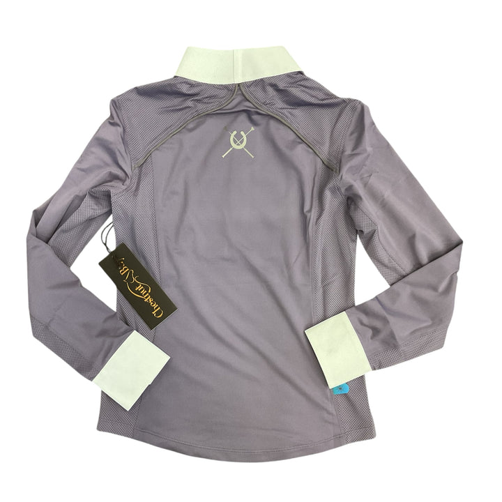 Chestnut Bay Child Medium SkyCool Liberty Youth Show Shirt Jasper New - H