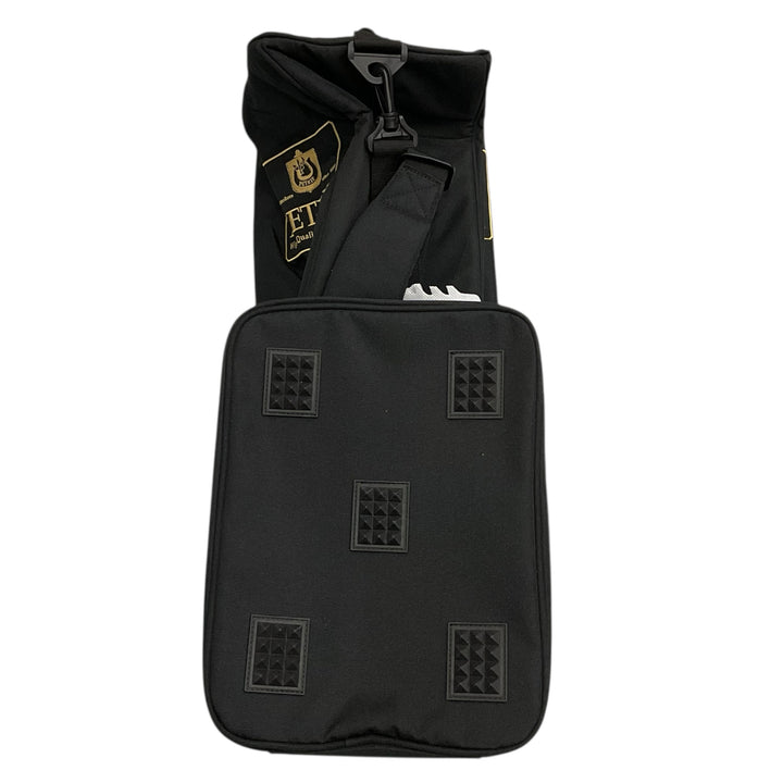 Petrie Canvas Boot Bag Black New - H