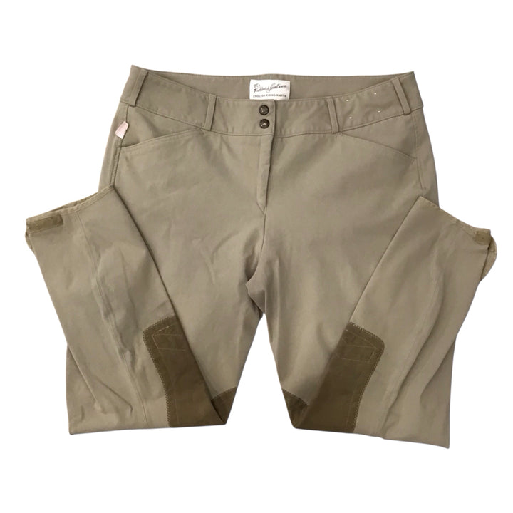 Tailored Sportsman Women's 36R Knee Patch Show Breech Tan Used - H