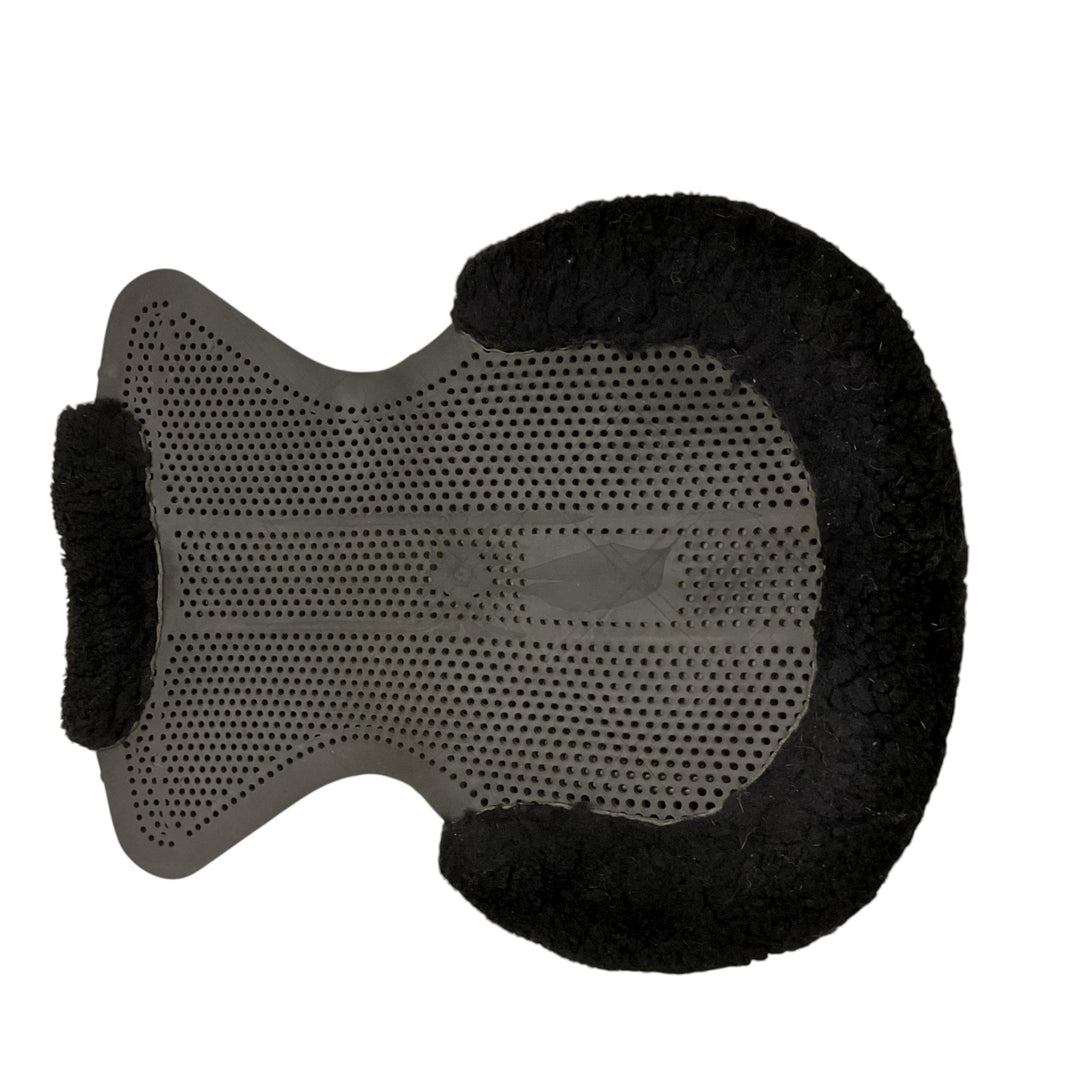 Acavallo Gel NS-S Classic Half Pad W/ Sheepskin Black Used -H