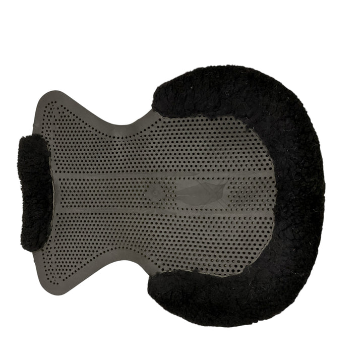 Acavallo Gel NS-S Classic Half Pad W/ Sheepskin Black Used -H