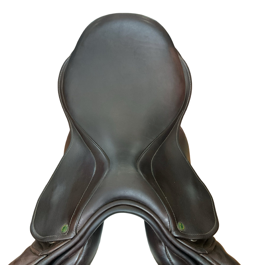 17.5" County Custom Solution Medium Used Hunter/Jumper Saddle