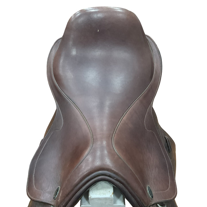 17" M. Toulouse Platinum Legano Medium Used Hunter/Jumper Saddle - H