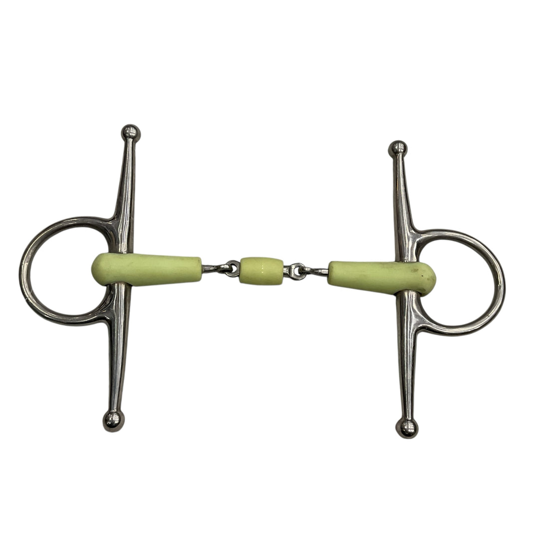 Happy Mouth 5.5" Double Jointed Full Cheek Snaffle Used - H