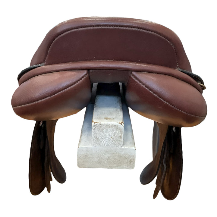 18" Collegiate Convertible Adjustable Used Hunter/Jumper Saddle - H