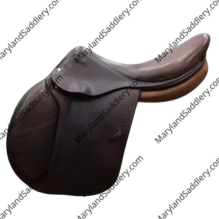 18" Devoucoux Biarritz Medium Used Hunter/Jumper Saddle - H