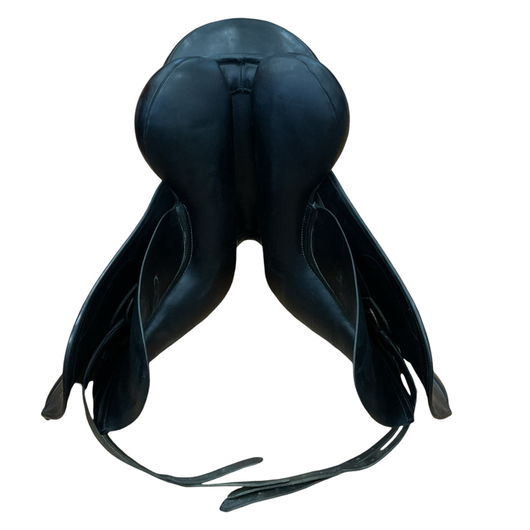 18" Hulsebos WB4 Med/Wide Used Dressage Saddle - H