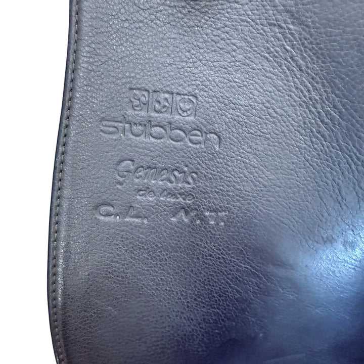 18" Stubben Genesis De Luxe 29cm Medium Used Dressage Saddle - H