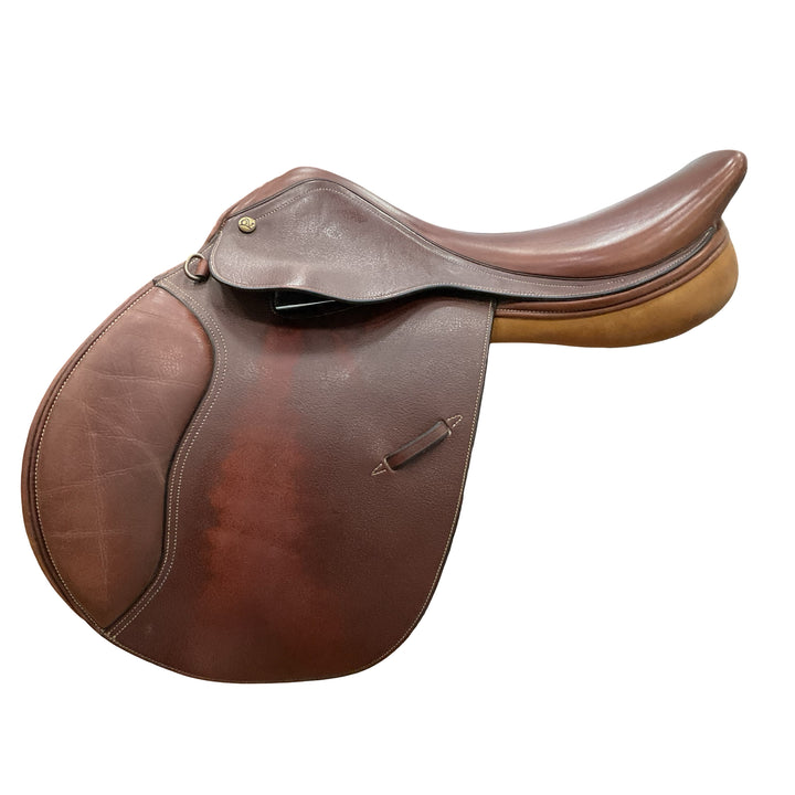 17" Ovation Ruiz Diaz Wide Used Hunter/Jumper Saddle - H