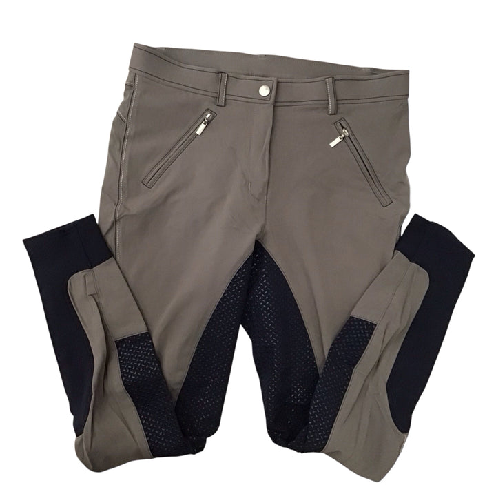 Schoeller Women's 26 Full Seat Schooling Breech Grey Used - H