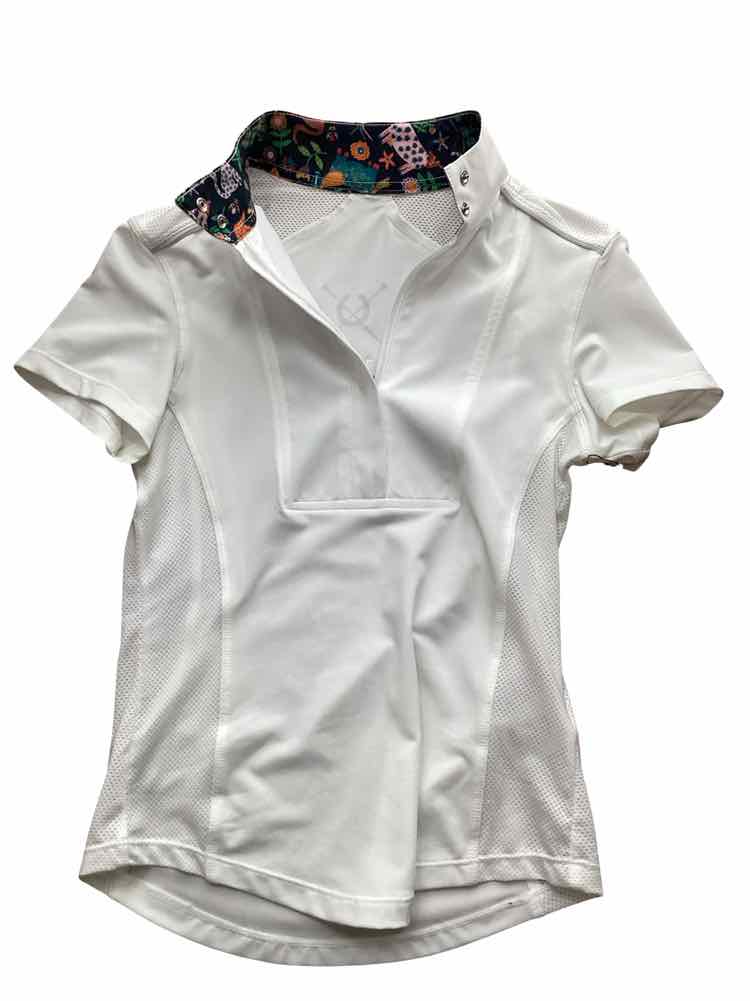 Chestnut Bay kids small white show shirt B