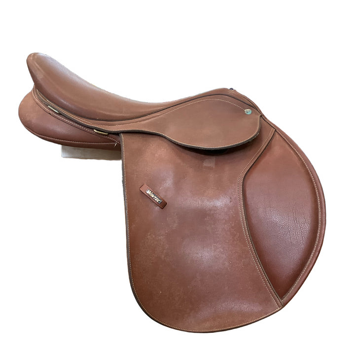 17.5" Wintec Adjustable Used Hunter/Jumper Saddle