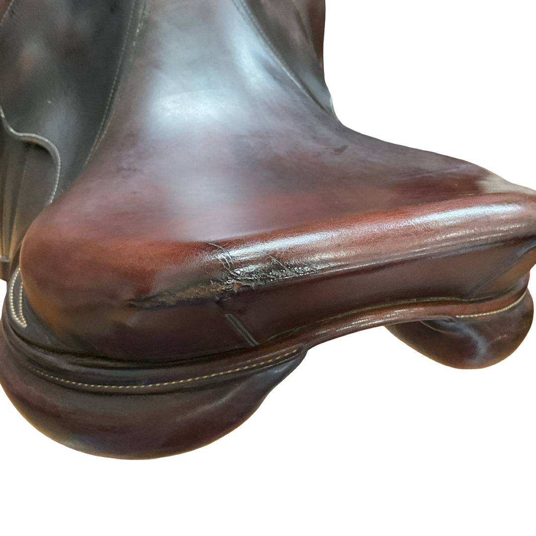 17.5" Antares Monoflap Med/Wide Used Hunter/Jumper Saddle