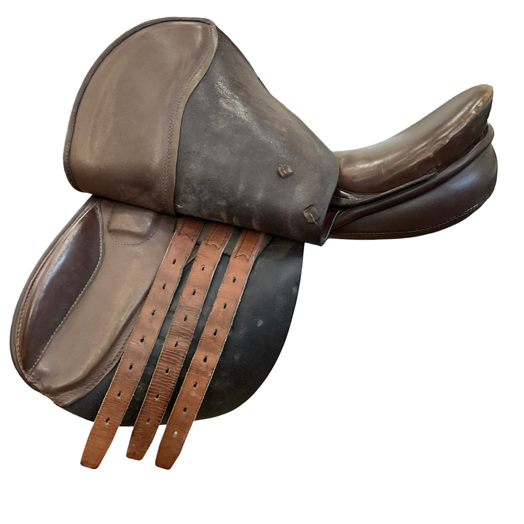 15.5" Courbette The Combination Narrow Used Childs All Purpose Saddle