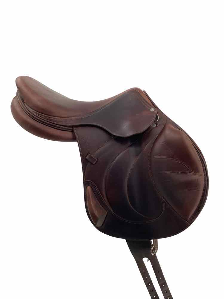 17.5" Antares Mono flap used jumping saddle B