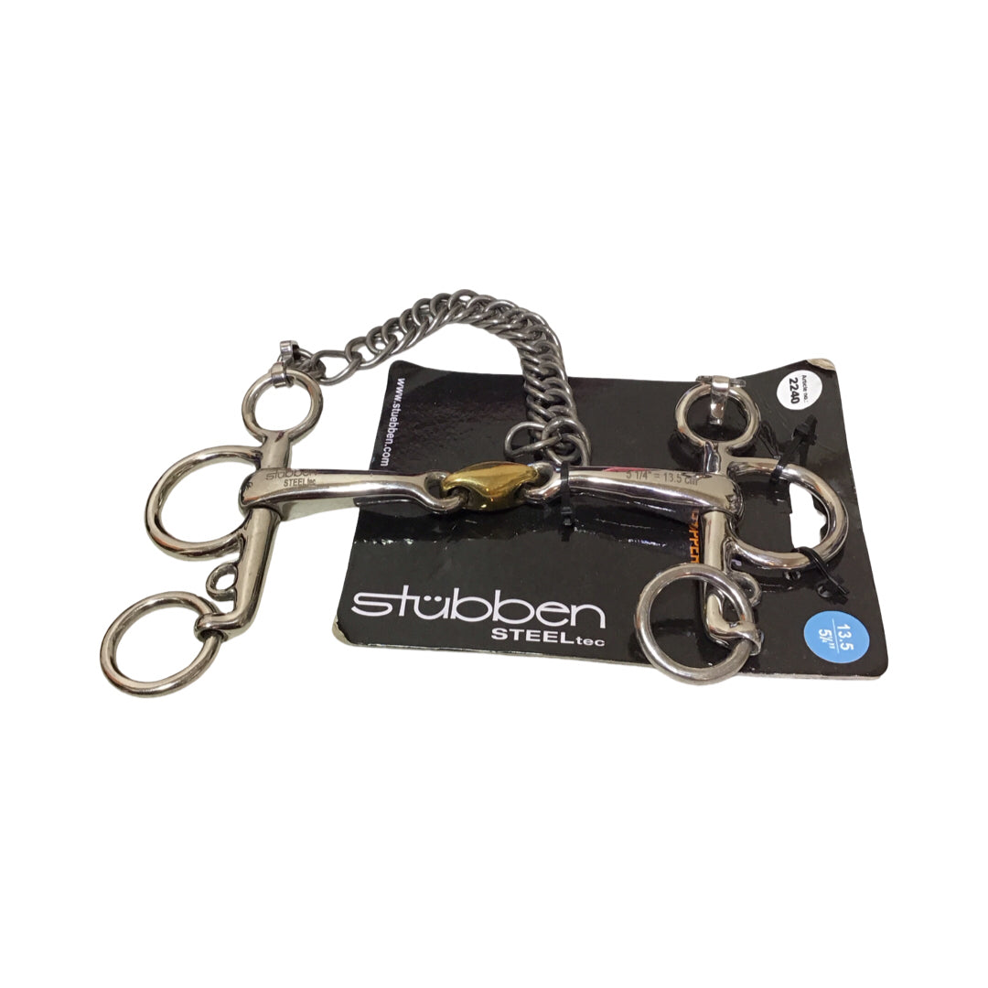 Stubben 5.25" Sweet Copper Link Pelham New
