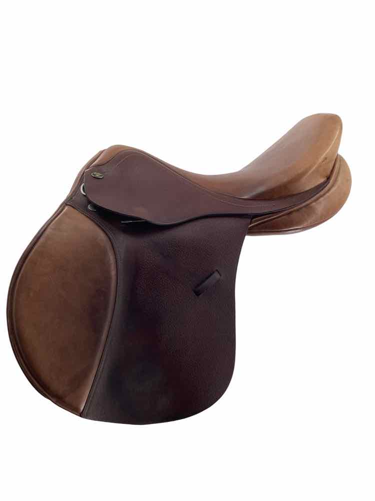 18.5" Mystic wide wool flocked used close contact saddle