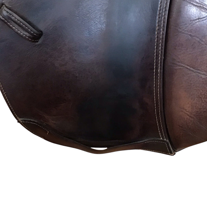 17.5" M. Toulouse Lucia II Wide Used Hunter/Jumper Saddle - H