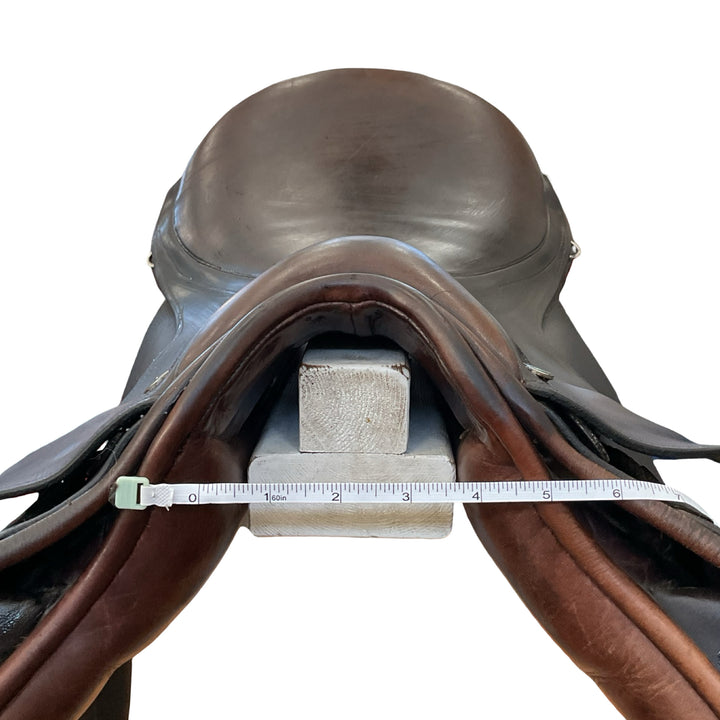 17.5" County Conquest Med/Wide Used Hunter/Jumper Saddle