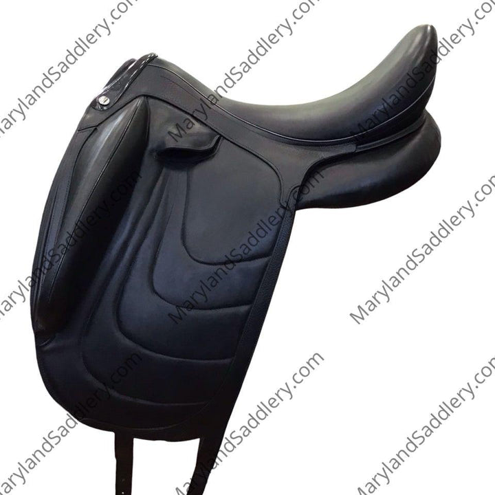 18-18.5" Devoucoux Makila Harmonie Medium Used Dressage Saddle - H