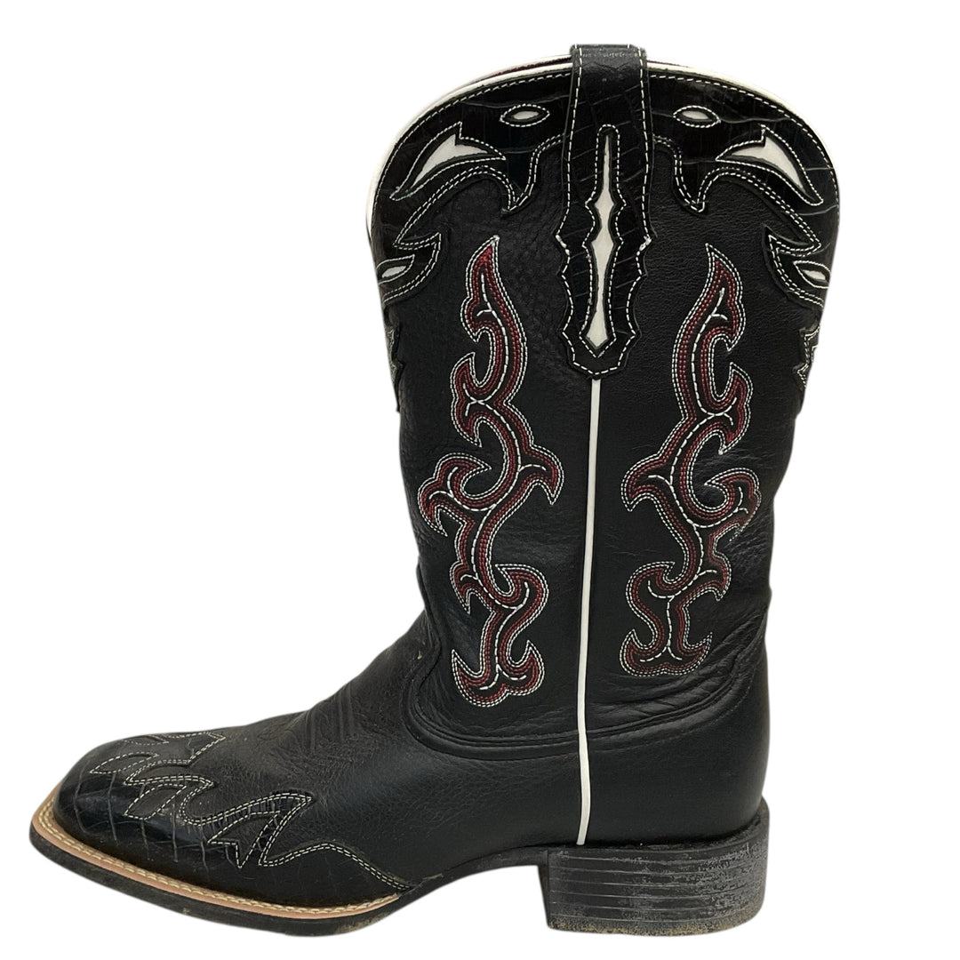 Ariat Women's 9.5 Sidekick Western Boot Black Used - H