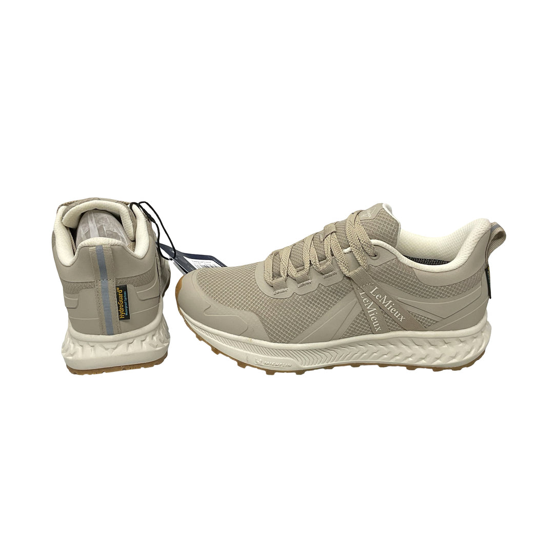 LeMieux Women's 7.5 Trax Waterproof Sneaker Tan New