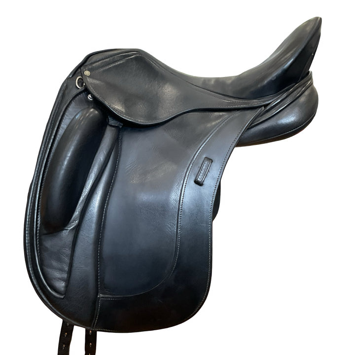 17.5" Schleese Link II Size 2 Med/Wide Used Dressage Saddle