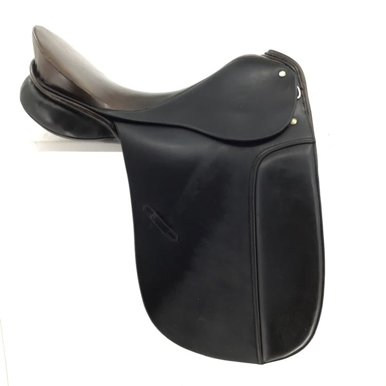 17.5" Max Hopfner used dressage saddle 29CM B