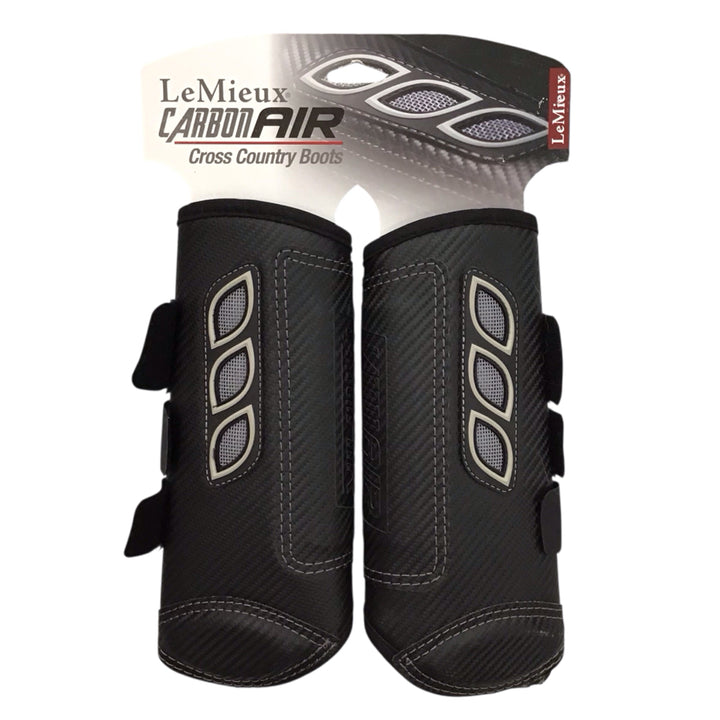 LeMieux Small Hind Carbon Air Cross Country Boots New - H