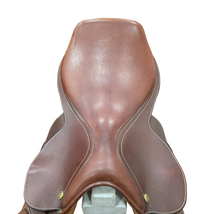 17" Ovation Ruiz Diaz Wide Used Hunter/Jumper Saddle - H