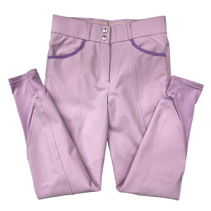KMA Women's 28 Knee Patch Schooling Breech Light Purple Used