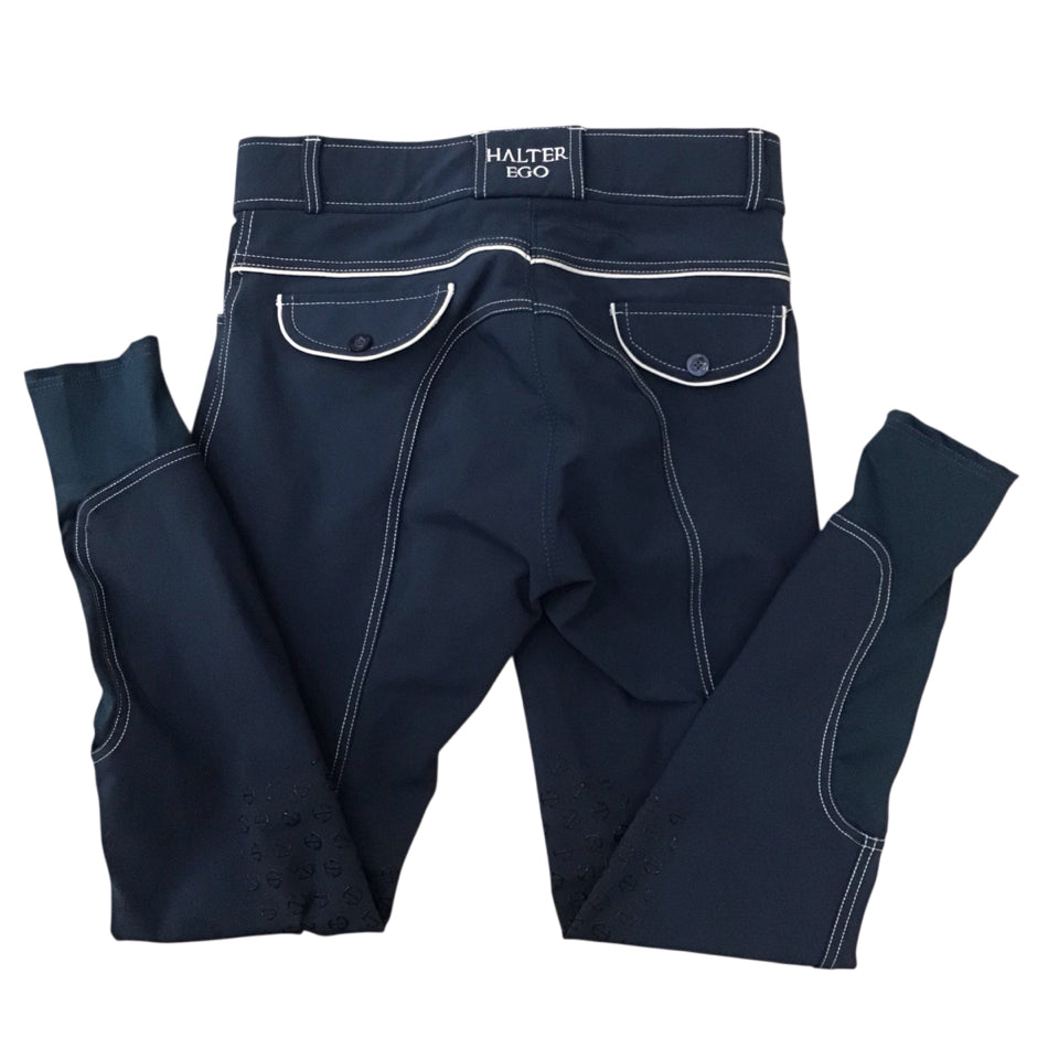 Halter Ego Women's 26 Evolution Knee Patch Breech Carolina Blue Used - H