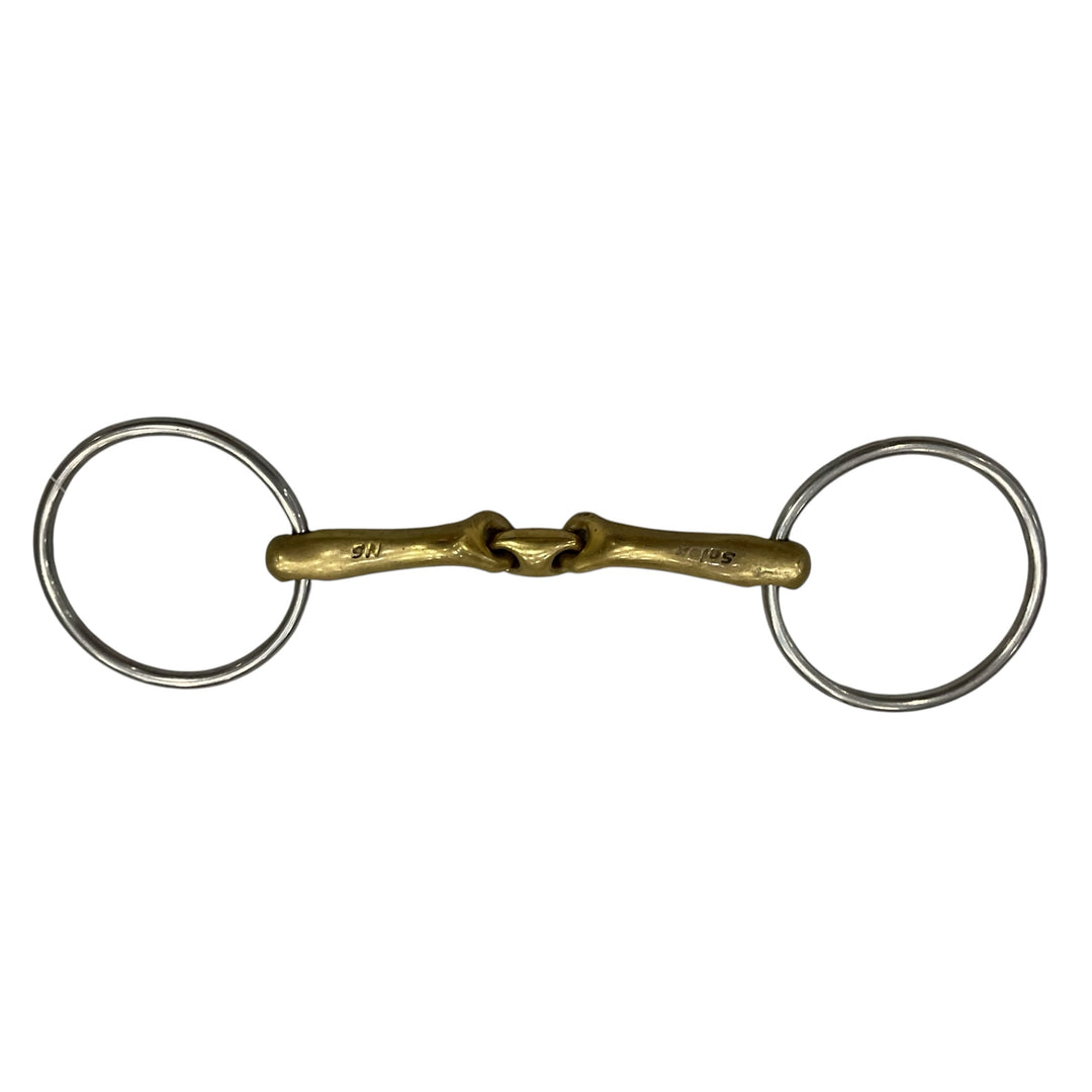 Neue Schule 5" Loose Ring Angled Lozenge Snaffle Used - H