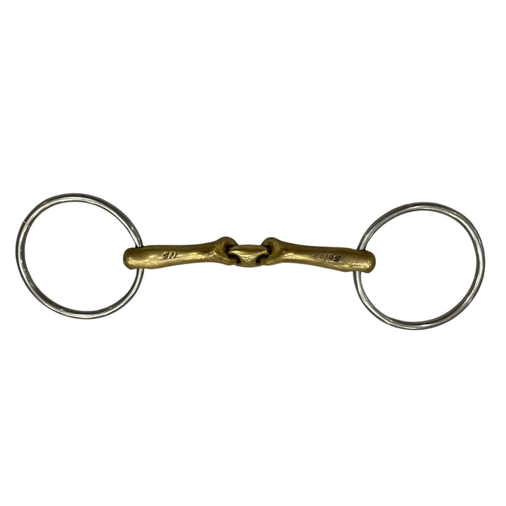 Neue Schule 5" Loose Ring Angled Lozenge Snaffle Used - H