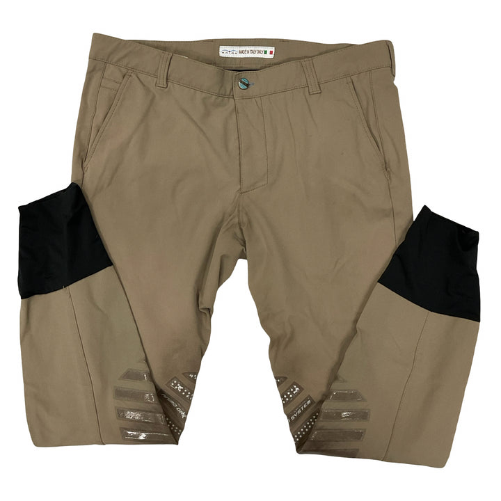 Animo Women's IT52 Knee Patch Schooling Breech Tan Used