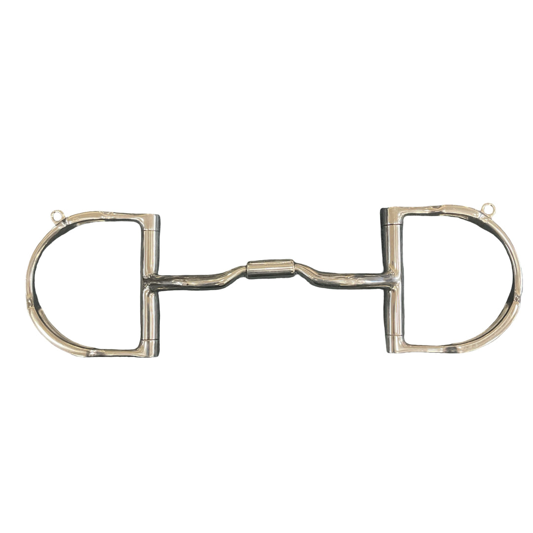 Myler 5.75" Low Port Comfort Snaffle w/ Roller and Hooks Used