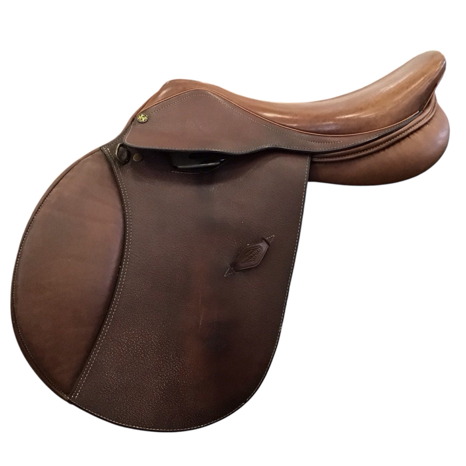 16.5" HDR Close Contact Pro Wide Used Hunter/Jumper Saddle - H