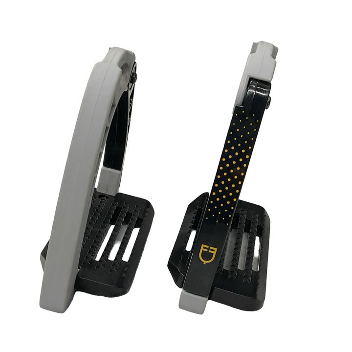 Equestro 4" New Edition Junior Safety Stirrup Grey/Black Used