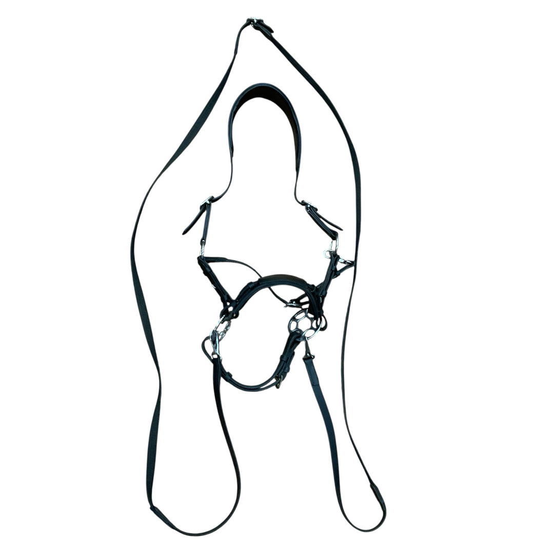 Padded Bitless Brilde w/ Waldhausen Sensitive Bitless Noseband w/ Wheel - H