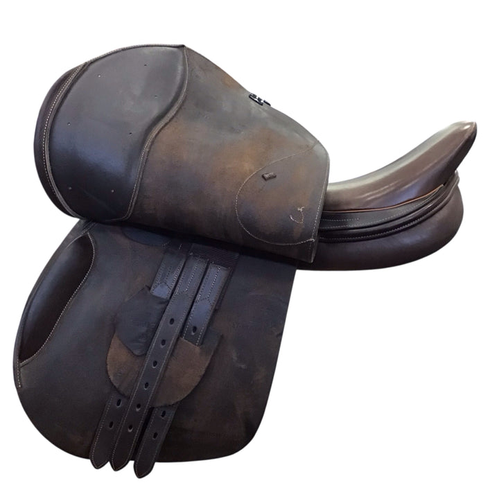 17" HDR Memor-X Medium Used Hunter/Jumper Saddle - H