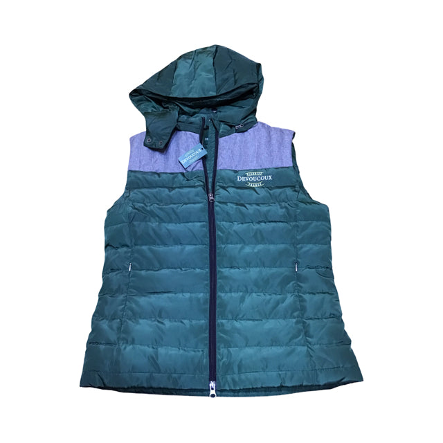 DEVOUCOUX MD Josia Hooded Vest NEW B