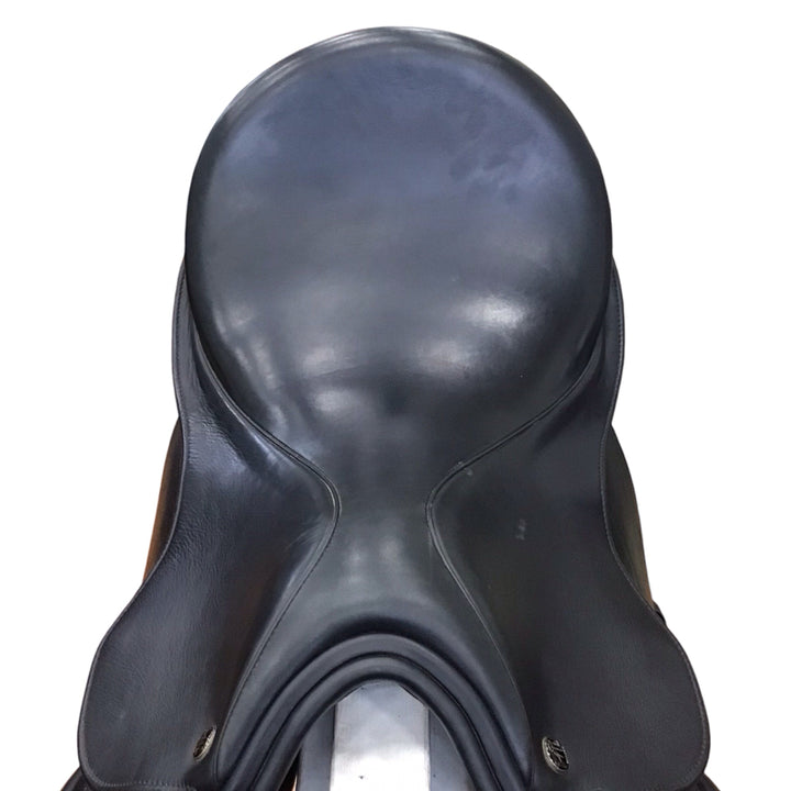 17.5" M. Toulouse Aachen Adjustable Used Dressage Saddle - H