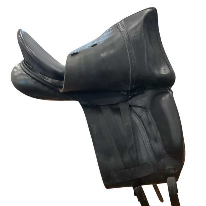 17.5" Albion SLK Medium Used Dressage Saddle - H