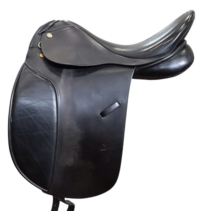17" Dover Circuit Medium Used Dressage Saddle - H