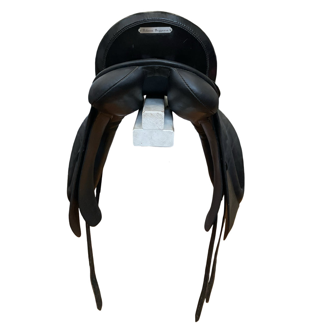 17" Jorge Canaves by Thornhill Vienna II 30cm Medium Used Dressage Saddle