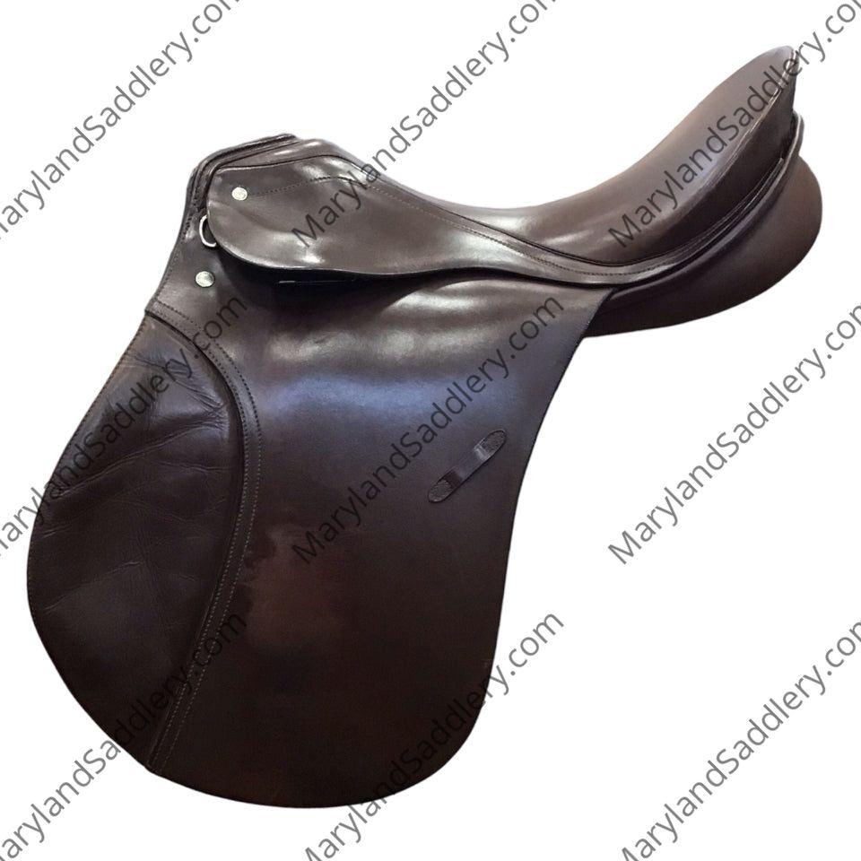 17.5" Passier Paxton Wide Used All Purpose Saddle - H