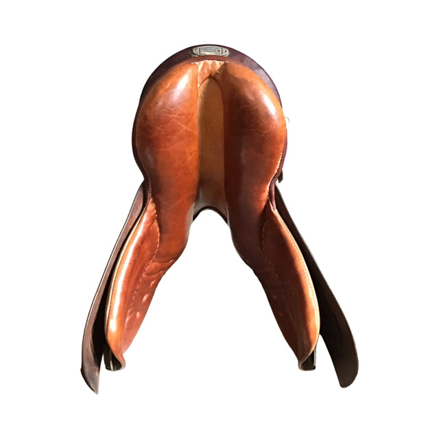 17.5" Stubben Siegfried Medium Tree Used Close Contact Saddle - C
