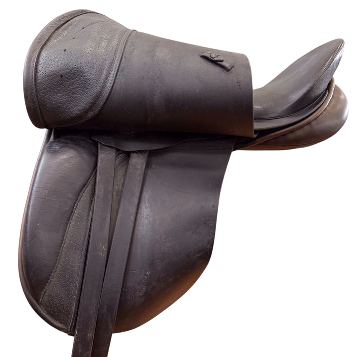17.5" Centaur Wide Used Dressage Saddle - H